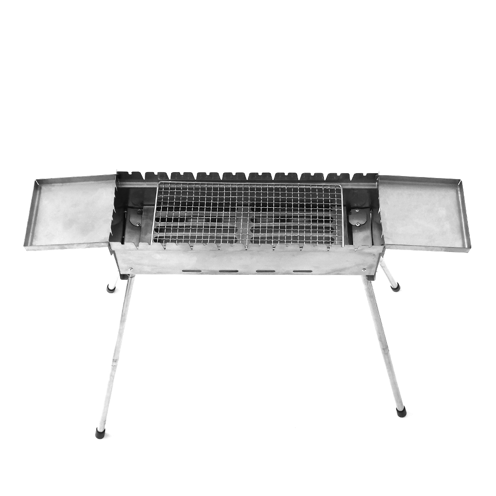 Hindi kinakalawang na Asero Parihabang Regular na Barbecue Grill