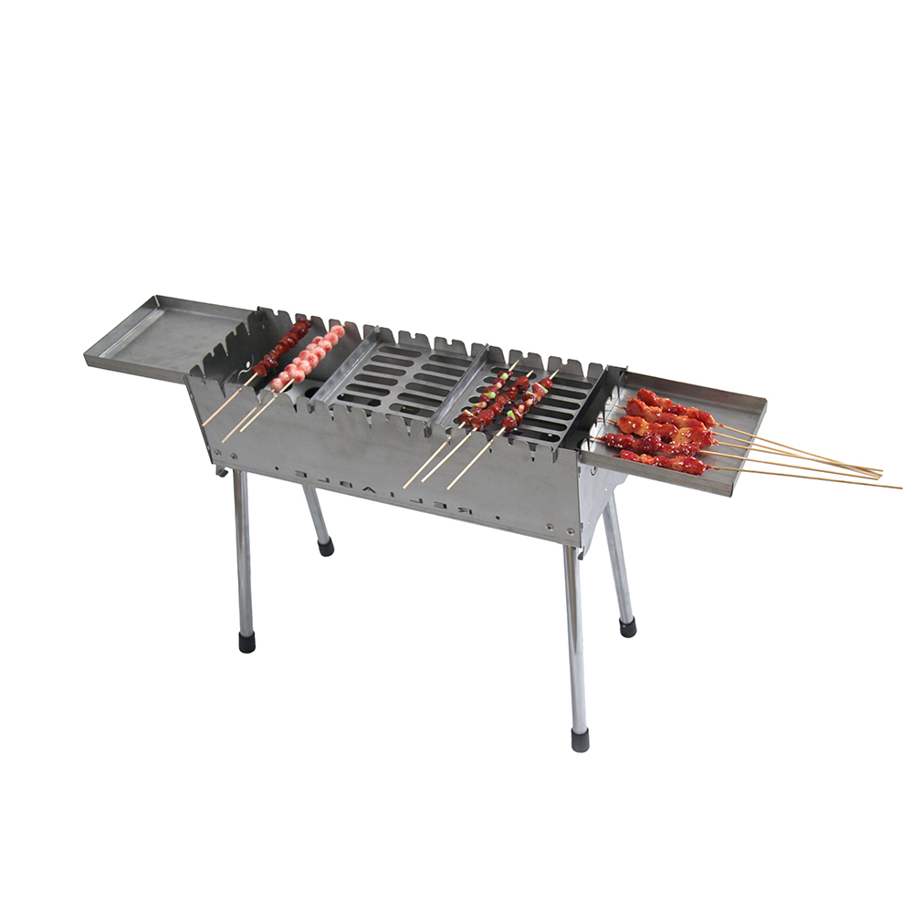 Hindi kinakalawang na Asero Parihabang Regular na Barbecue Grill