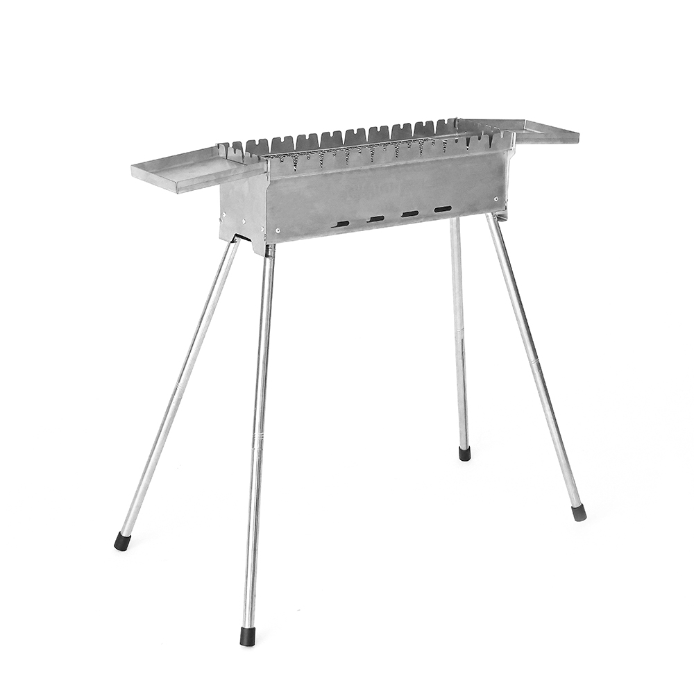 Hindi kinakalawang na Asero Parihabang Regular na Barbecue Grill