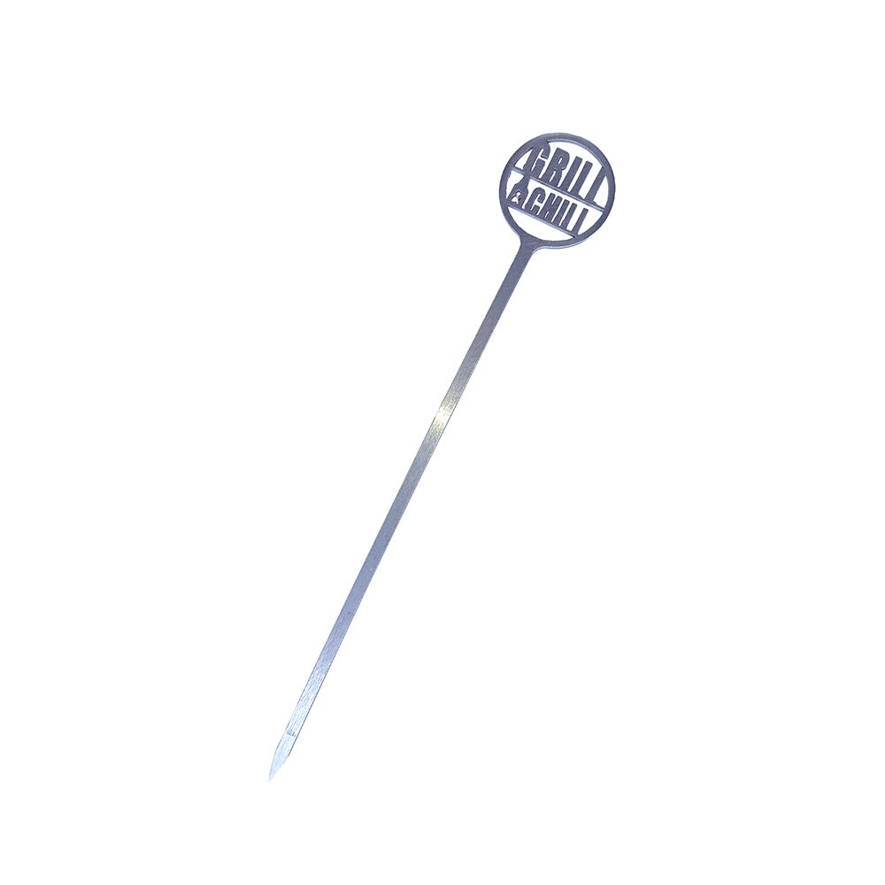 Hindi kinakalawang na asero na Matibay na Baking Skewer