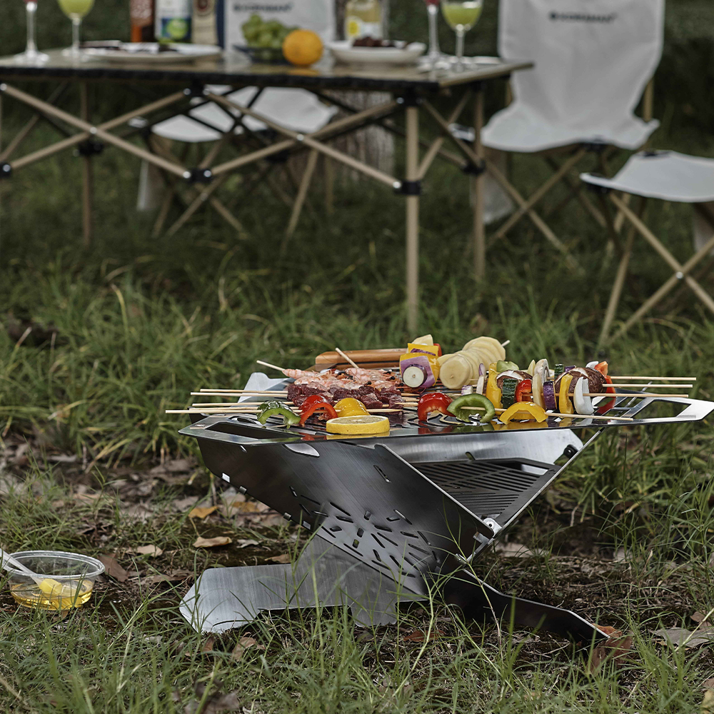 Panlabas na Portable Folding Barbecue Grill