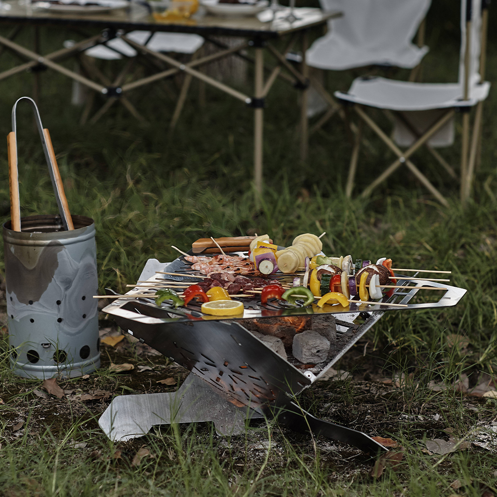 Panlabas na Portable Folding Barbecue Grill